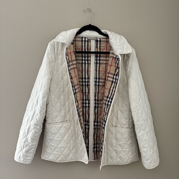 BURBERRY Quilted Nova Check Jacket Size Large - Picture 3 of 13